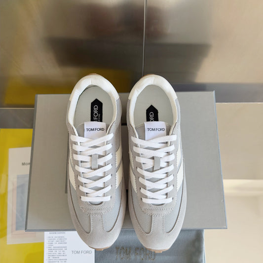 КРОСІВКИ TOM FORD 26S З СІРОЇ ЗАМШІ