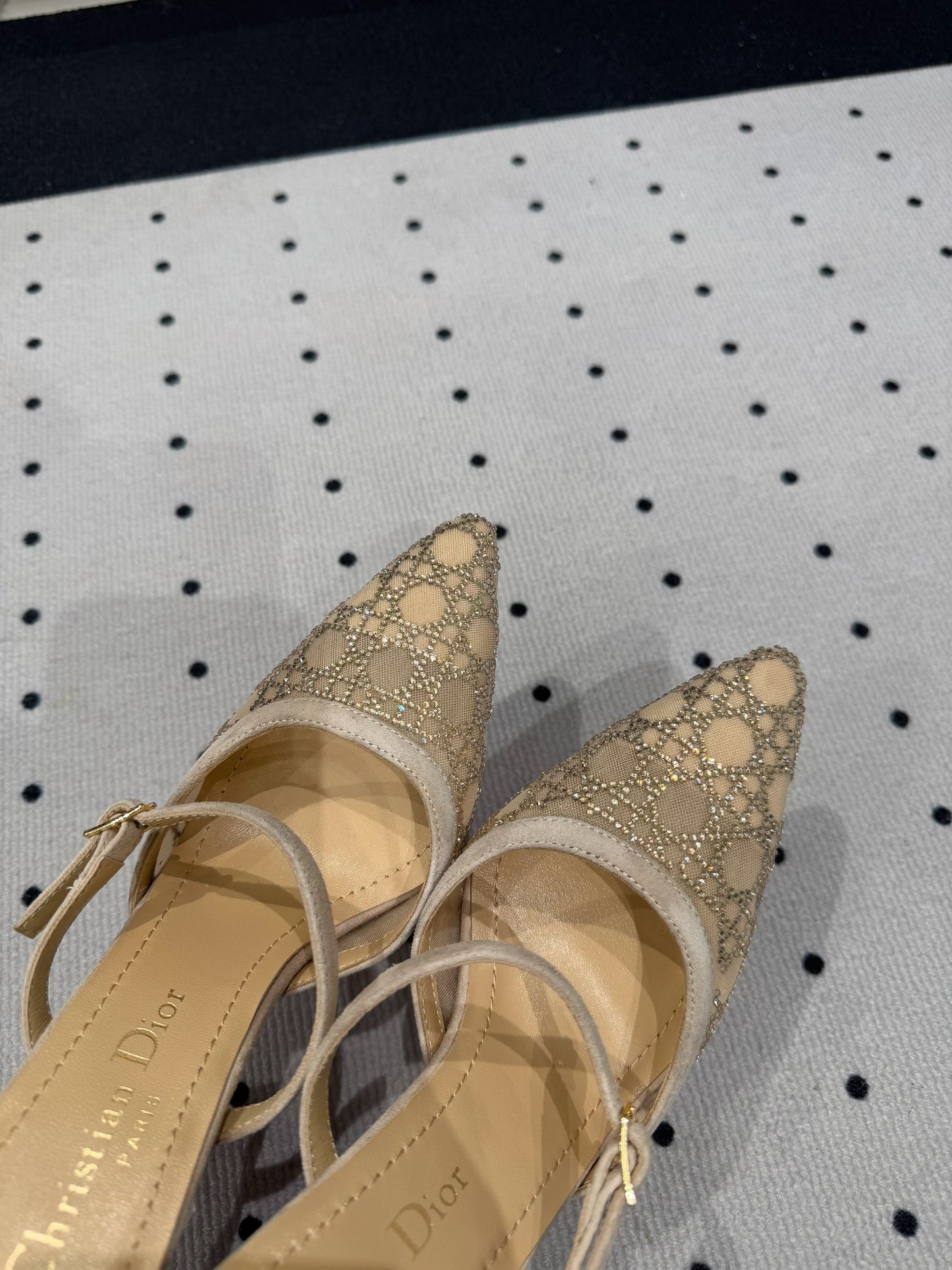 HIGH HEELS MULE IN CAMEL BEIGE LAMB SUEDE 10 CM - 35