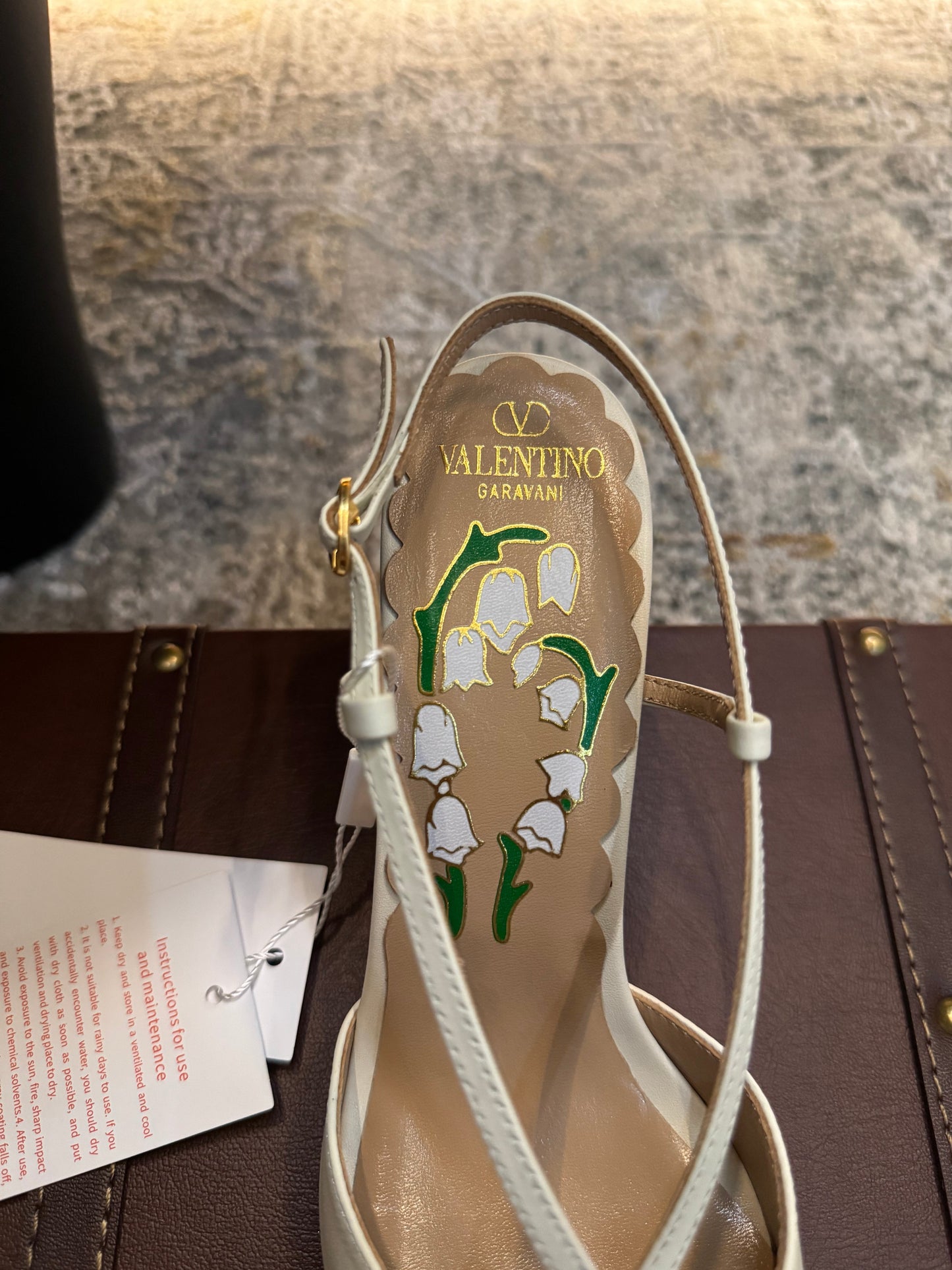 VLTN HIGH HEEL 25S 80 MM IN WHITE CALFSKIN WITH BOW - 35