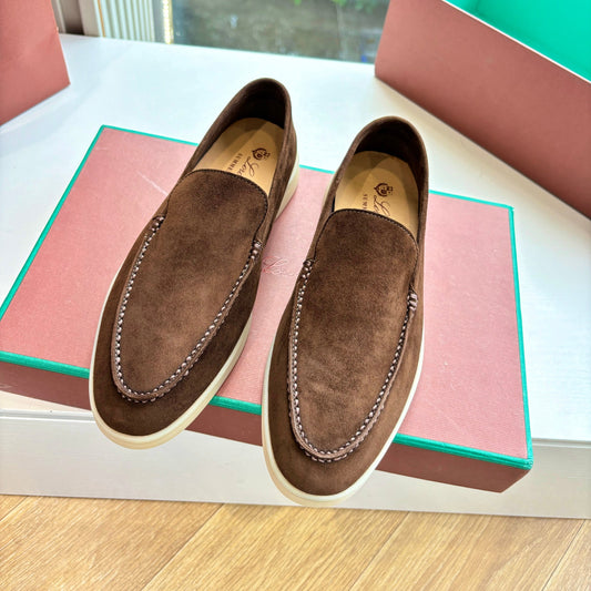 LP LOAFERS 25S IN BROWN CASHMERE - 34