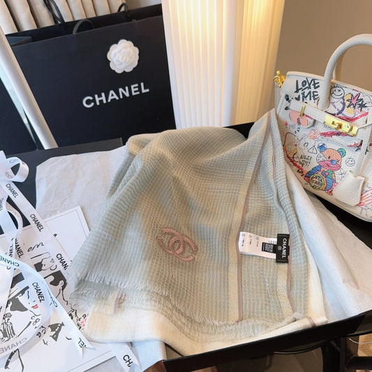 ШАРФ CHANEL 25S 200 СМ З КАШЕМІРУ 942959
