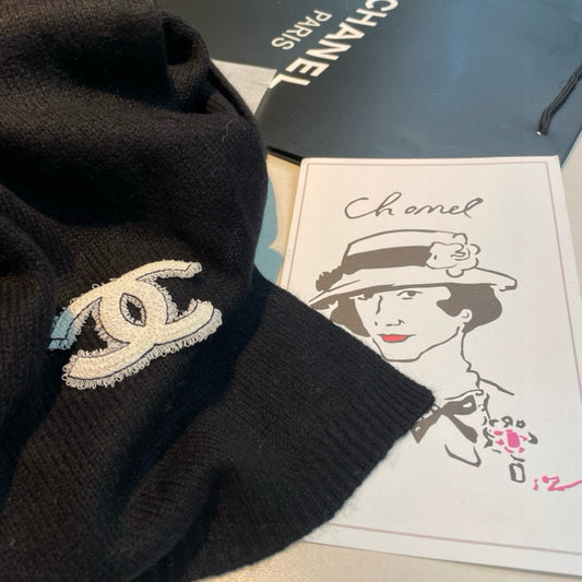 ШАРФ CHANEL 25S З ВОВНИ 989888