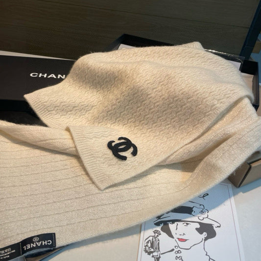 ШАРФ CHANEL 25S 200 З КАШМІРУ 932411