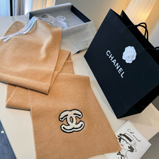 ШАРФ CHANEL 25S 180 СМ З КАШМІРУ 944018