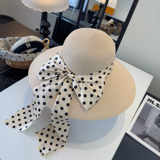 ШИРОКОПОЛИЙ КАПЕЛЮХ MIUMIU З БАНТОМ, МОДЕЛЬ 56