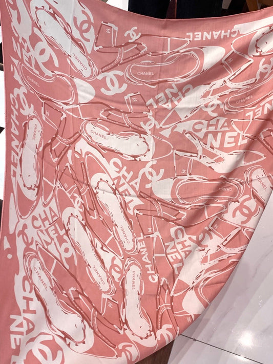 ШАРФ CHANEL 25S 135 З КАШМІРУ 991694