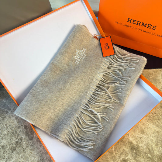 ШАРФ HERMES 25S 180 З КАШМІРУ 987738