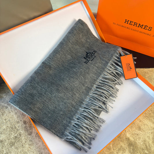 ШАРФ HERMES 25S 180 З КАШМІРУ 987741