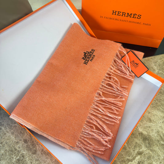 ШАРФ HERMES 25S 180 З КАШМІРУ 987742