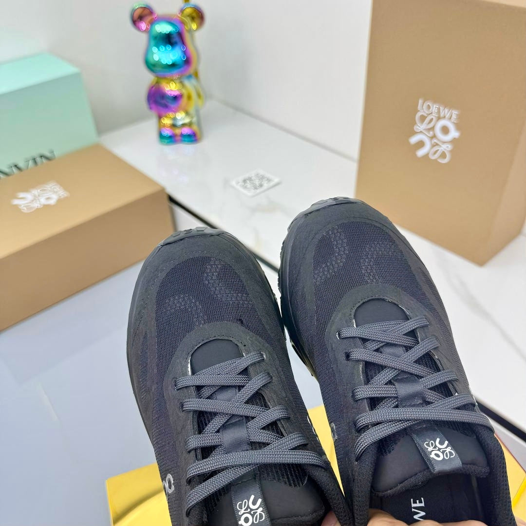 Кросівки LOEWE 26S RUNNING SNEAKERS Чорна сітка