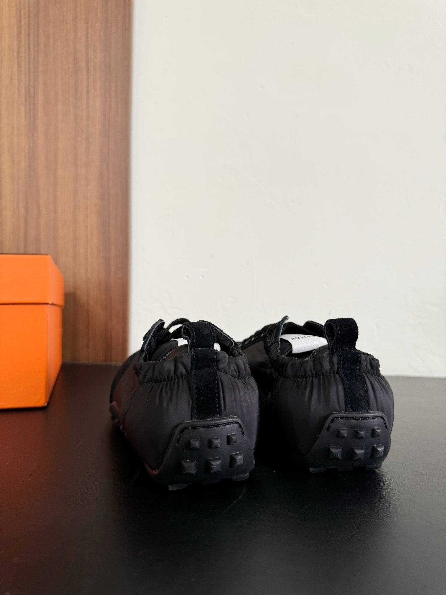 SKATEBOARD SHOES BLACK SUEDE - 35