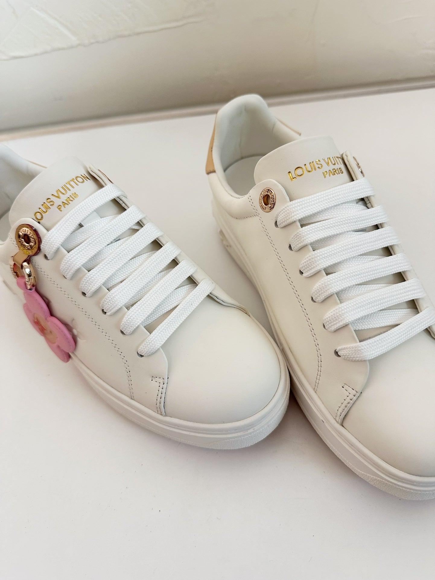 TIME OUT SNEAKER IN WHITE CALFSKIN - 35