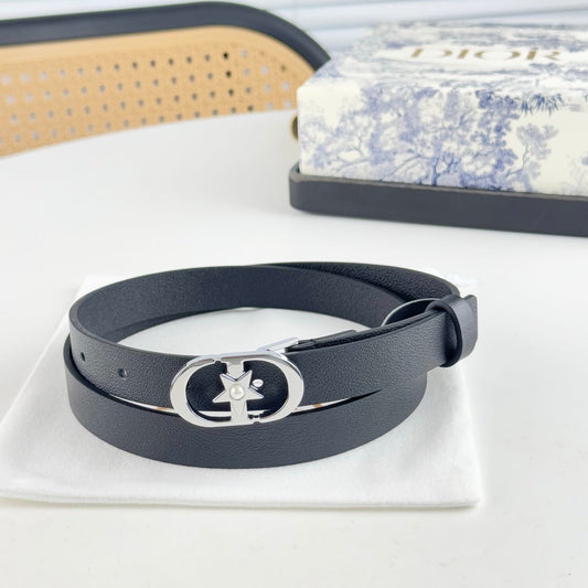 РЕМІНЬ DIOR 25S 20 ММ З ЧОРНОЇ ТЕЛЯЧОЇ ШКІРИ 564604 - 30