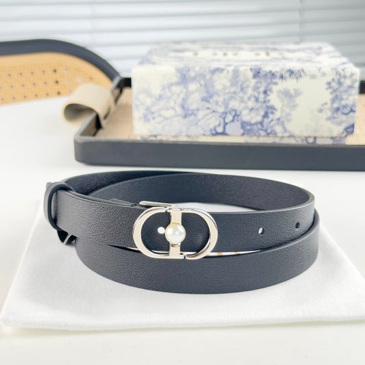 DIOR 25S BELT 20 MM IN BLACK CALFSKIN 564606 - 30