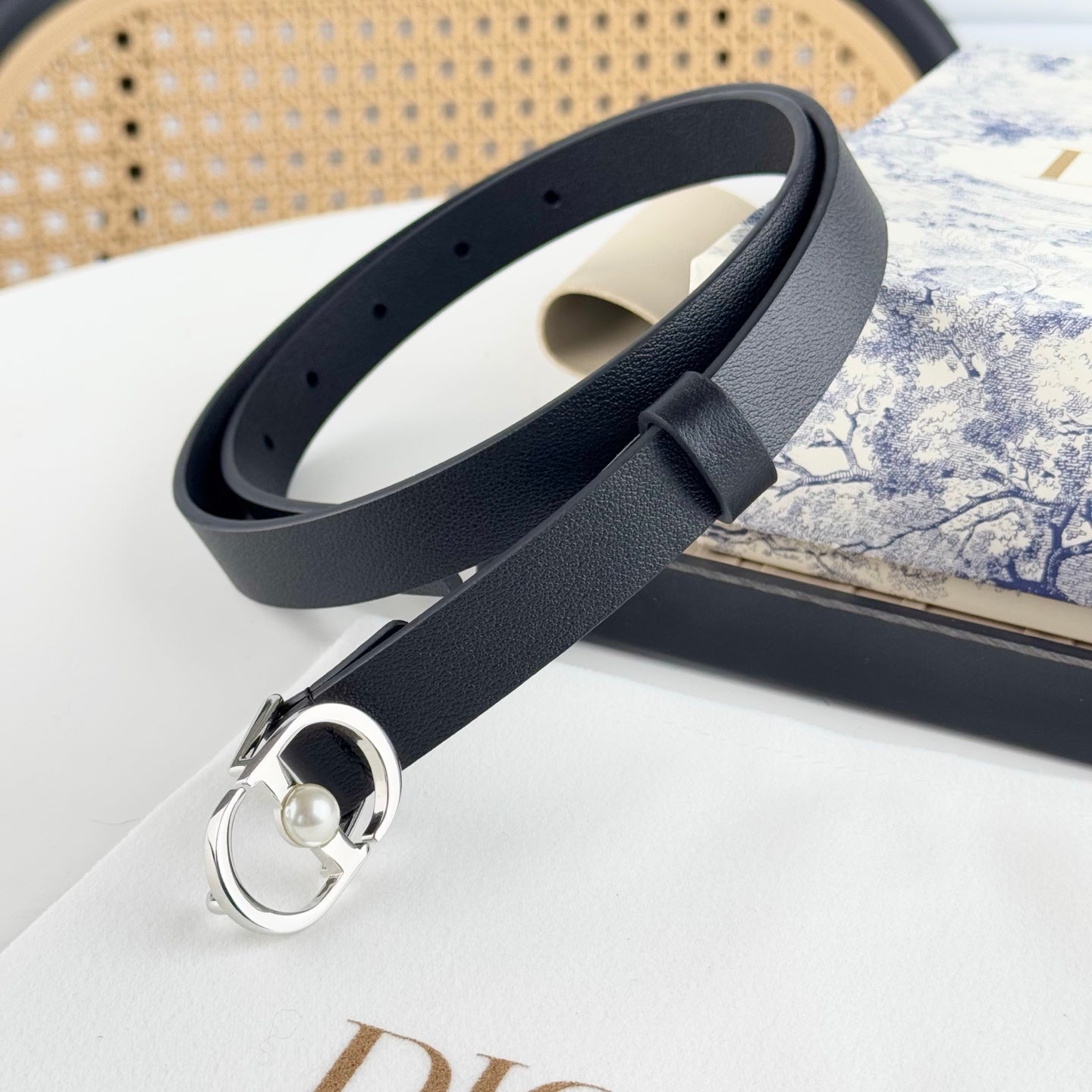 DIOR 25S BELT 20 MM IN BLACK CALFSKIN 564606 - 30
