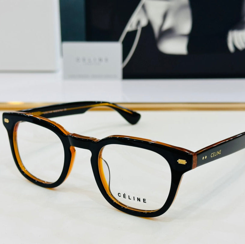 TRIOMPHE SUNGLASS CL1033 IN ACETATE - Black/Silver Logo