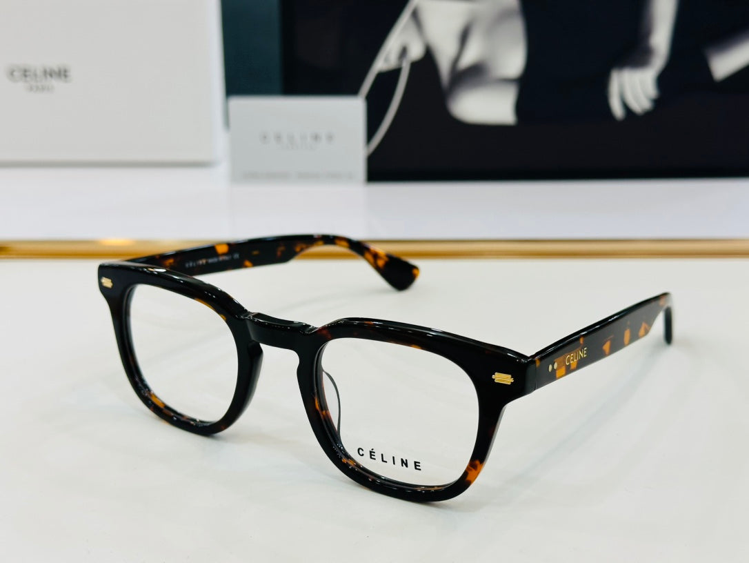 TRIOMPHE SUNGLASS CL1033 IN ACETATE - Black/Silver Logo