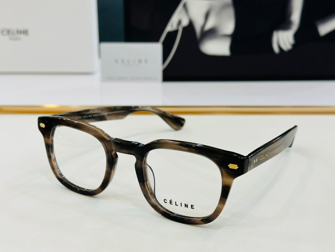 TRIOMPHE SUNGLASS CL1033 IN ACETATE - Black/Silver Logo