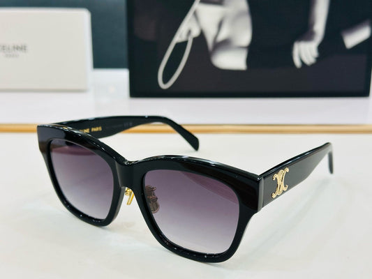 TRIOMPHE SUNGLASS CL40253F IN ACETATE - Black