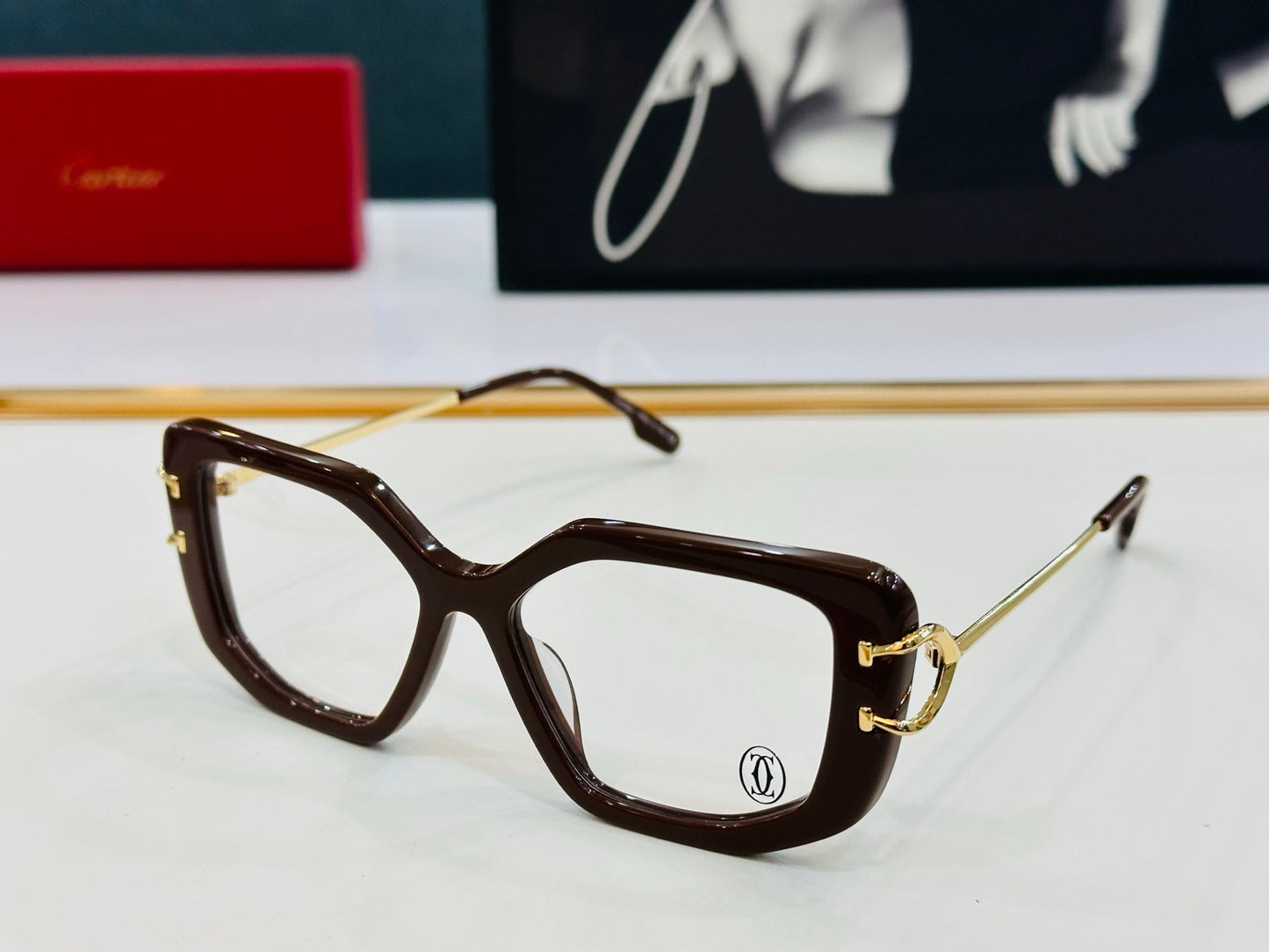 SQUARE FRAME SUNGLASSES CT0531S IN ACETATE AND METAL - Baby green