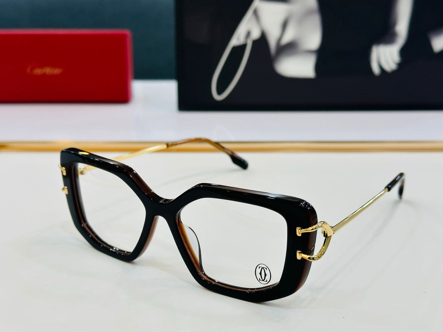 SQUARE FRAME SUNGLASSES CT0531S IN ACETATE AND METAL - Baby green