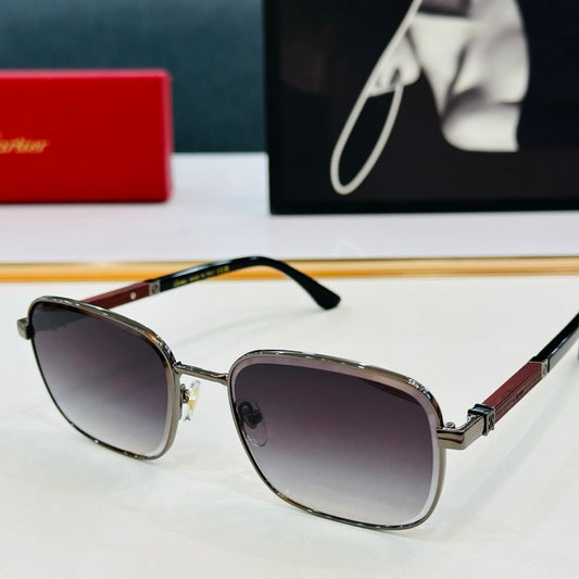 PREMIÈRE RECTANGULAR FRAME SUNGLASSES CT0491S IN METAL - Gold/ yellow