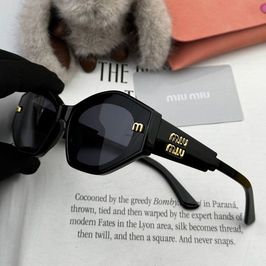 LOGO SUNGLASSES M7232 IN ACETATE - Beige