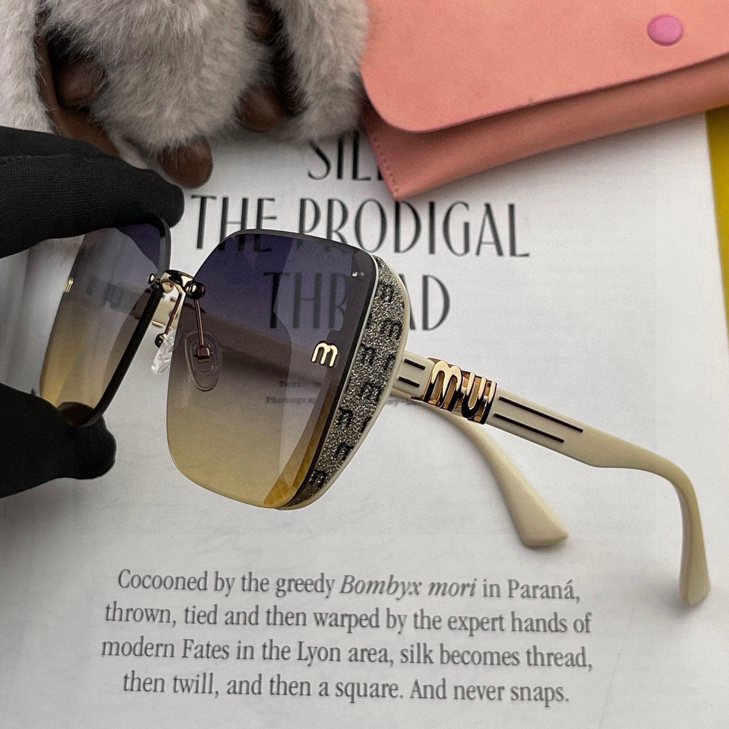 RUNWAY SQUARE SUNGLASSES M2100 IN ACETATE - Black
