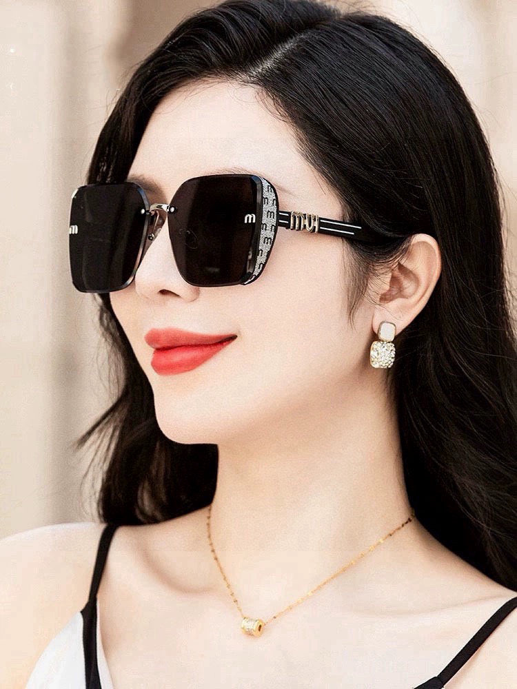 RUNWAY SQUARE SUNGLASSES M2100 IN ACETATE - Black