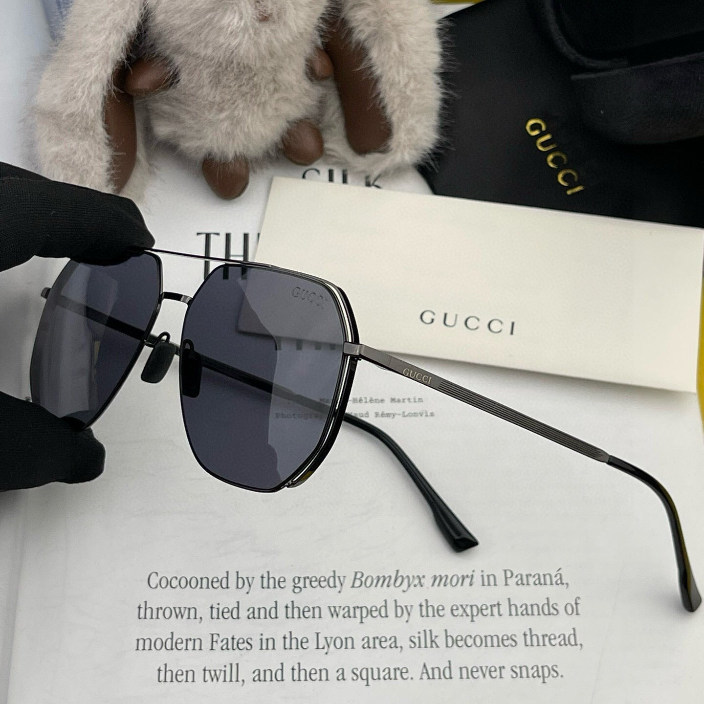 NAVIGATOR FRAME SUNGLASSES G8226 IN METAL - Black