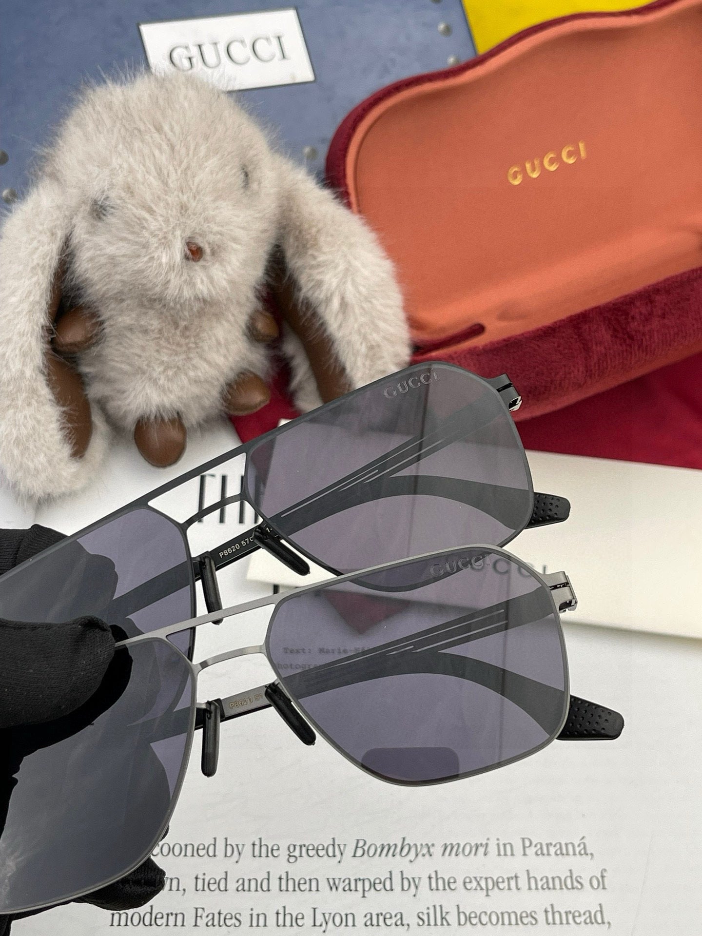 NAVIGATOR FRAME SUNGLASSES G0862 IN METAL - Black