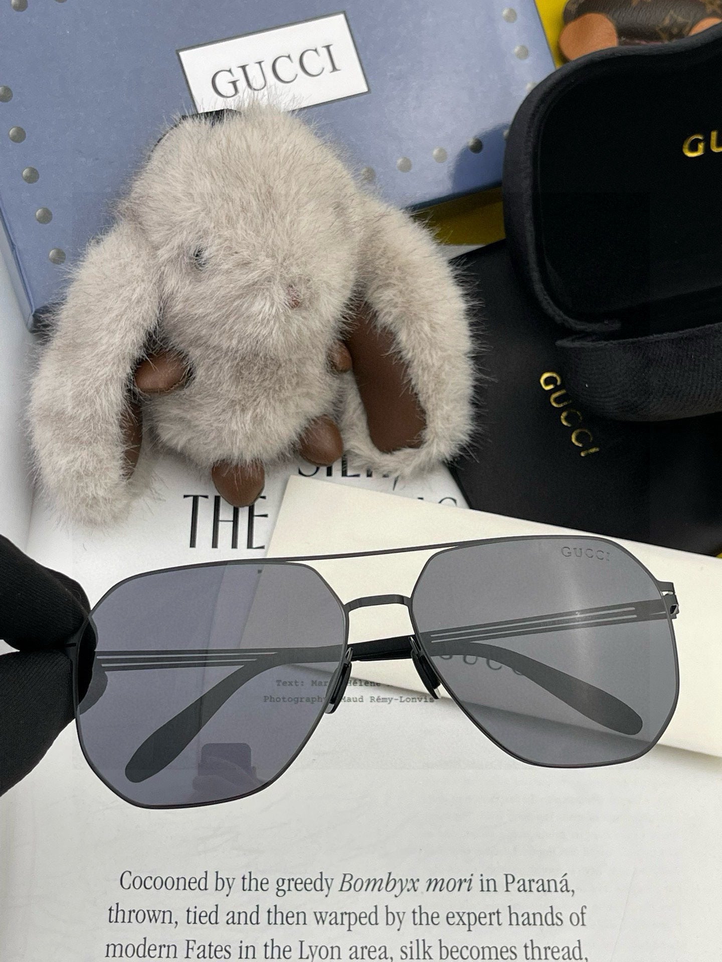 NAVIGATOR FRAME SUNGLASSES 7515 IN METAL - Black