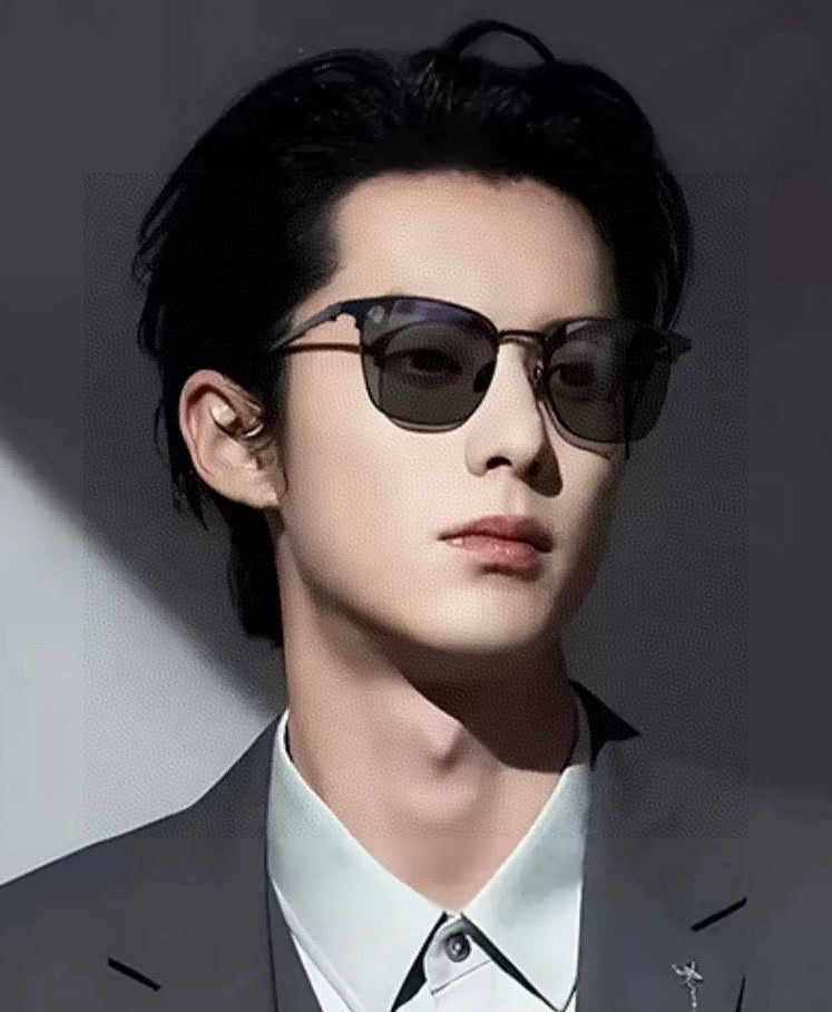 RECTANGULAR FRAME SUNGLASSES G3370 IN ACETATE AND METAL - Grey