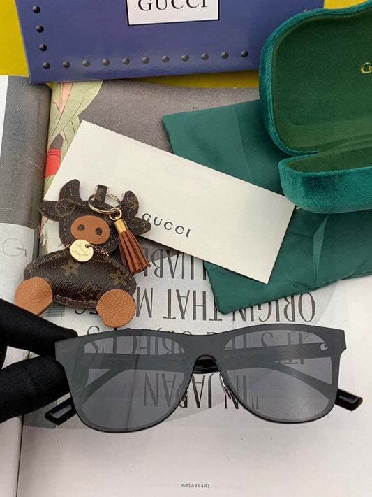 SQUARE FRAME SUNGLASSES G3000 IN ACETATE - Silver