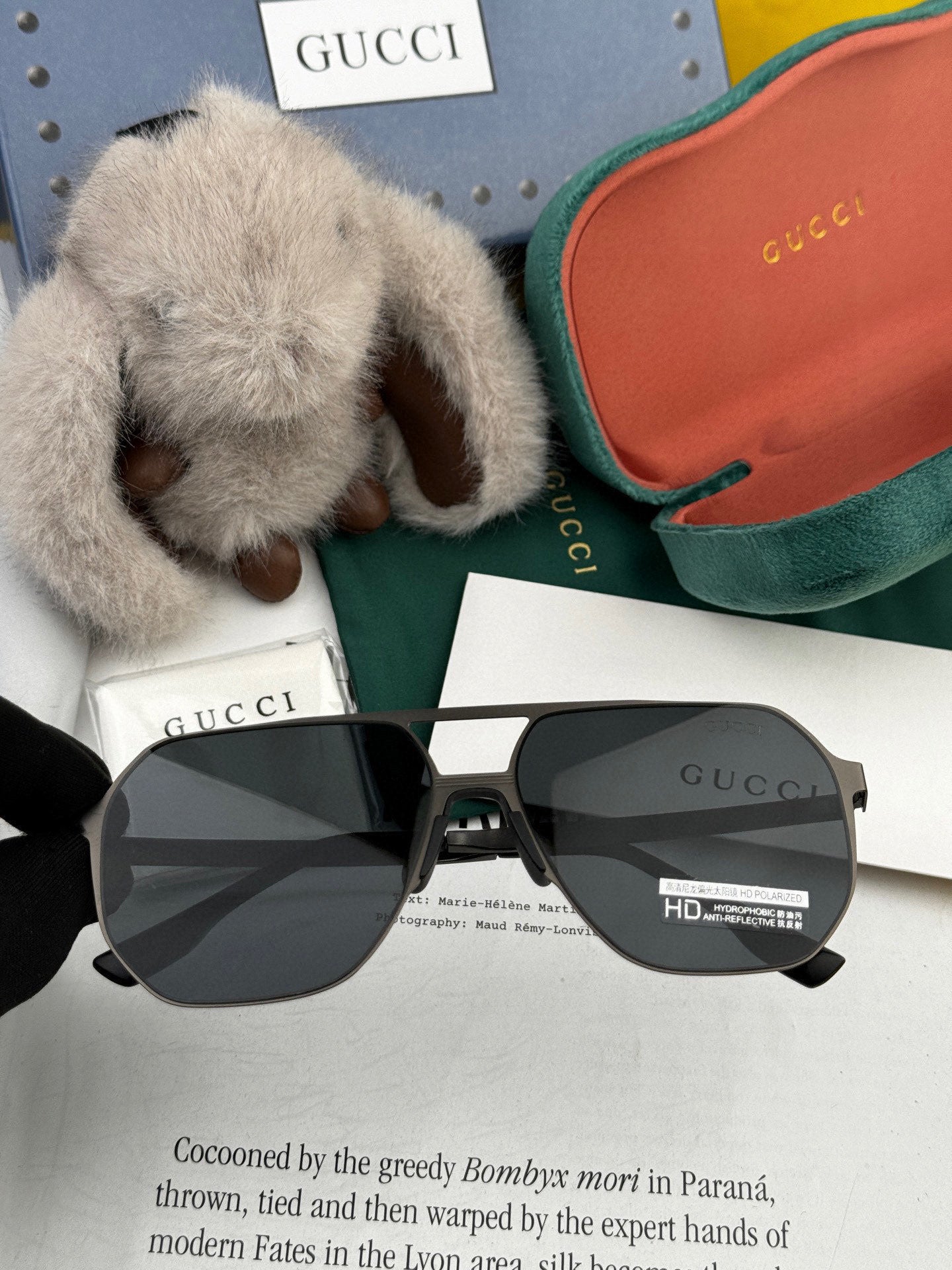 NAVIGATOR FRAME SUNGLASSES G3380 IN METAL - Dark grey