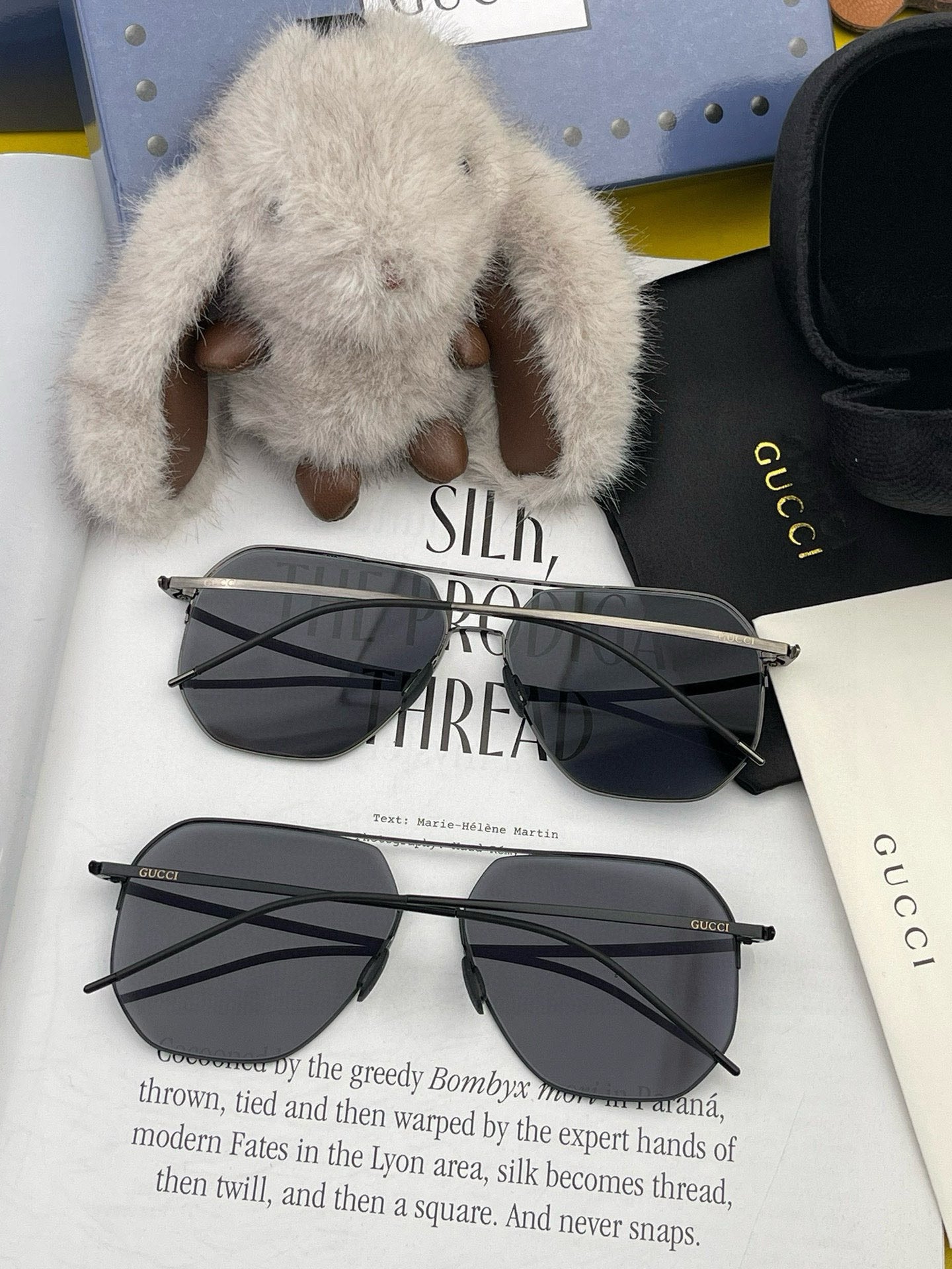 NAVIGATOR FRAME SUNGLASSES G3227 IN METAL - Black