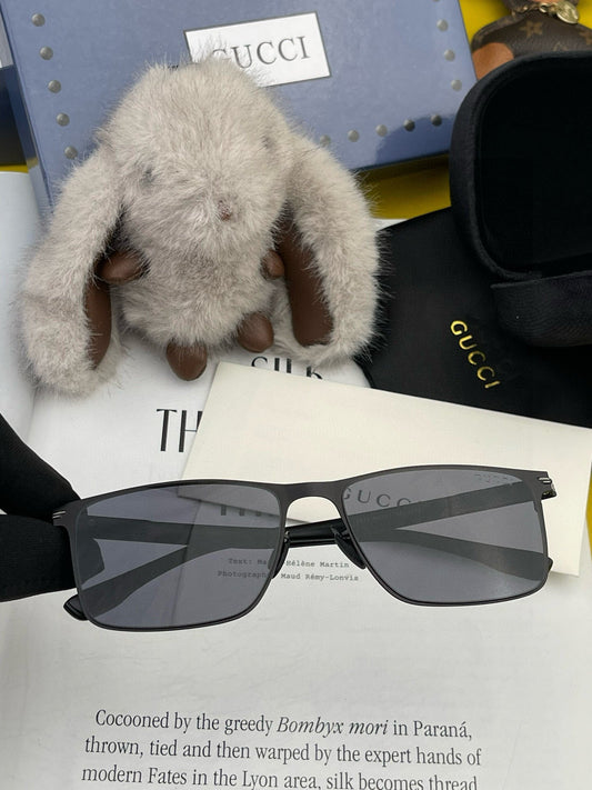 NAVIGATOR FRAME SUNGLASSES G9227 IN METAL - Black