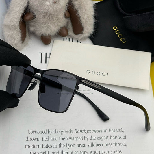 NAVIGATOR FRAME SUNGLASSES G9227 IN METAL - Black
