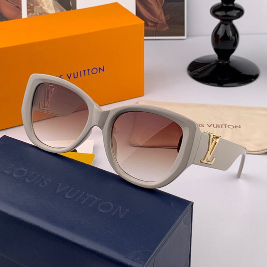 CAT EYE SUNGLASSES 2614 IN ACETATE - Light Grey