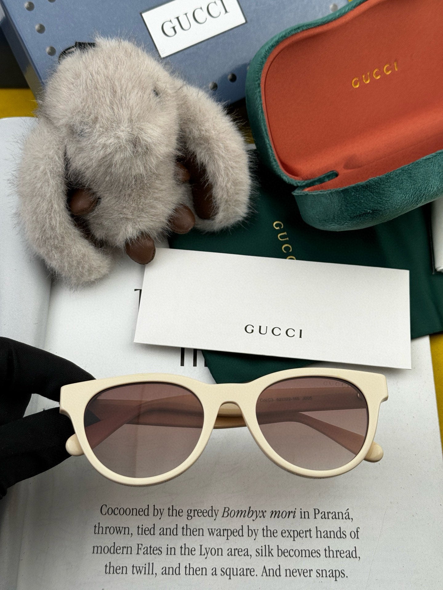 ROUND FRAME SUNGLASSES G500 IN ACETATE - Black