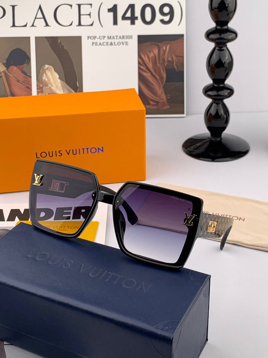 MONOGRAM SUNGLASS L3619 IN ACETATE FRAME - Black