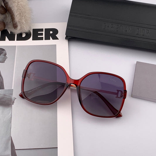 MONTAIGNE SUNGLASS D8266 IN METAL - Red