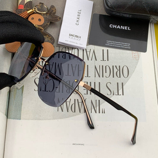 SQUARE SUNGLASSES CH0922 IN METAL - Black