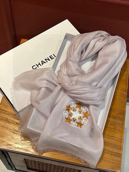 ШАРФ CHANEL 25S 200 З КАШМІРОВОЇ ВОВНИ 701966