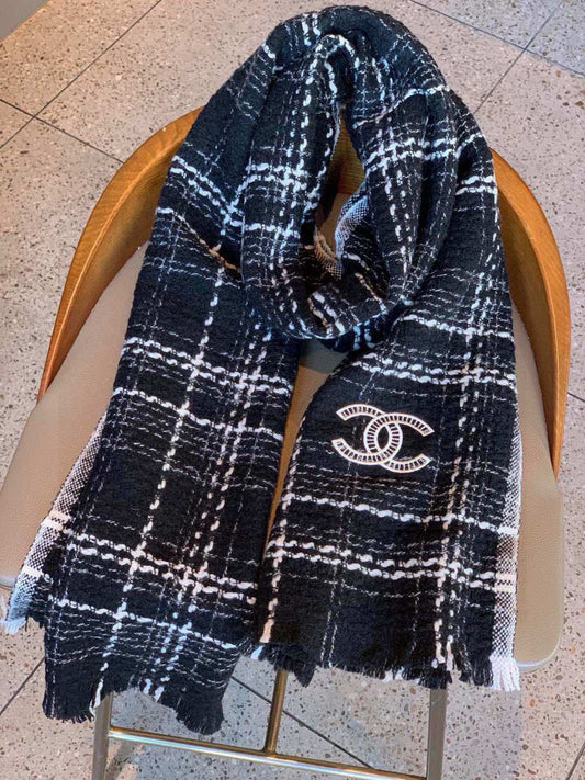 ШАРФ CHANEL 25S 200 З КАШМІРУ 732052