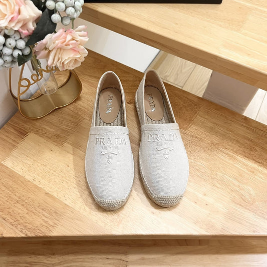 pra espadrilles beige canvas - 35