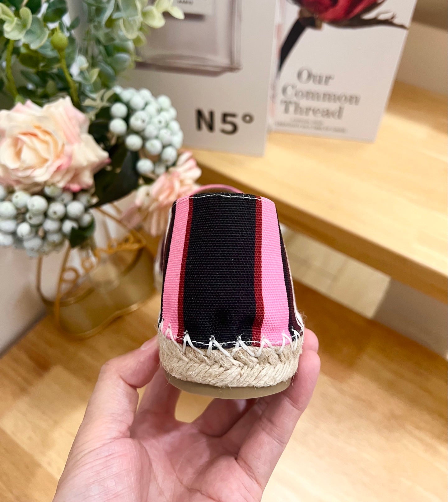 FLAT ESPADRILLE IN COLORFUL CANVAS 2 CM - 36
