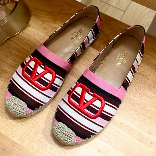 FLAT ESPADRILLE IN COLORFUL CANVAS 2 CM - 36
