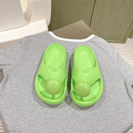 Loew Foam Slide Green - 35
