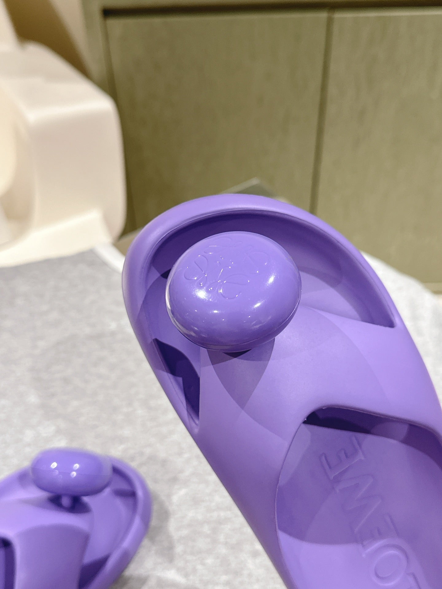 Loew Foam Slide Purple - 35